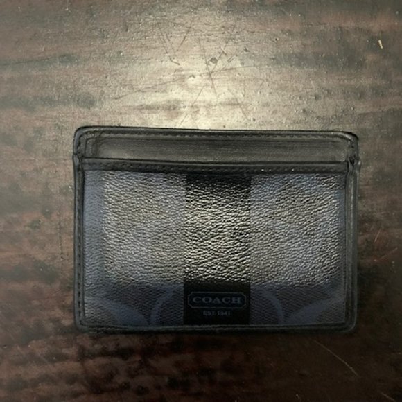 Coach Wallet - Slim Id Card Case - Picture 1 of 2